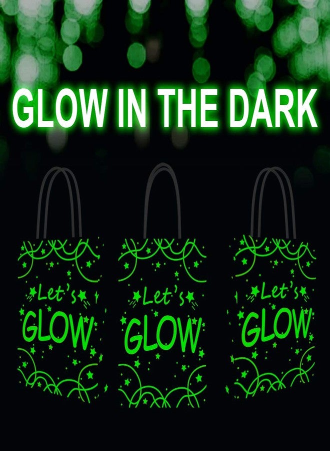 BCHOCKS Glow in the Dark Gift Bags, Creative Unique Party Favor Bags Treat Bags for Birthday Party Supplies(12pcs) - Image 2